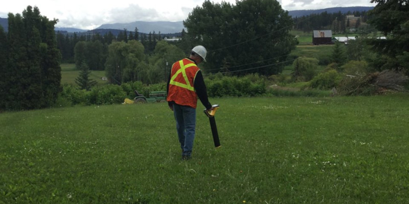 Locating Electrical Cables Underground in Salmon Arm, British Columbia